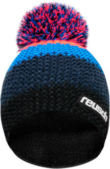 Reusch Enzo Beanie 6180010 7333 schwarz blau front